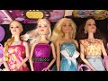 11.36 minutes satisfying with unboxing  pretty hello kitty barbie dolls/fairytale beauty playsets