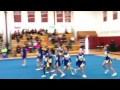 Clevehill Cheerleaders at Orchard Park High Jan 18, 2015