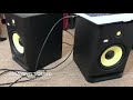 ✅  How To Connect KRK G4 Studio Monitors To Laptop 🔴