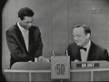 What's My Line? - Johnny Mathis; Martin Gabel [panel]; Richard Boone [panel] (Feb 22, 1959)