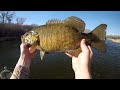 River Fishing For Spring Smallies!