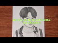 how to draw Jungkook || BTS sketch || pencil drawing BTS || រៀនគូររូបជុងគុ
