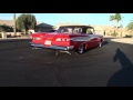 1959 Edsel Corsair Convertible in Red & Engine Sound & Ride on My Car Story with Lou Costabile