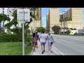 Downtown West Palm Beach Walk in June 2022