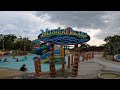 Water Slides At Fantasia Lagoon Waterpark In Bangkok Thailand