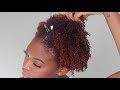 MY COWASH /  WASH N’ GO ROUTINE (short, color treated natural hair)