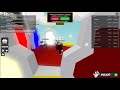 Roblox Cheater using Godmode and using extend hitbox just to get the bubble