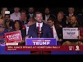 Republican VP candidate JD Vance speaks at rally in his Ohio home town