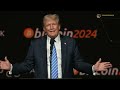 Trump's Keynote Speech at Bitcoin 2024 Conference
