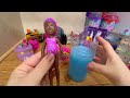 Asmr Huge Slime Barbie POP COLOR REVEAL collection unboxing No talking #POPBarbie #Barbie