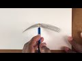 How To Draw Eyebrows  ||  Step by Step  ||  For Beginners