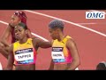 100m Women Hurdles Suzhou 2024 Diamond League CAMACHO-QUINN Jasmine False Start Ready Paris Olympic