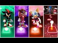 Sonic Hedgehog Team | Dark Sonic vs Tails Sonic vs Super Shadow Sonic vs Knuckles Sonic  | Tileshop