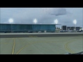 Visual circuit for RWY09 at Gibraltar Airport (LXGB) on FSX