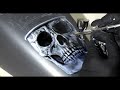 The Ultimate Tutorial 45 min. Airbrush Painting Realistic Skull | Real Time | by Igor Amidzic
