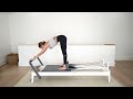 Pilates Posture Workout on the Reformer