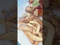 #video Avocado Chicken Philly Cheesesteak On Basil Buttered Toast With #Homemade Red Potato Fries
