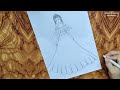 How to Draw a Nice Girl Step by Step | Daily Drawing Practice with Muna Drawing Academy | Drawing |