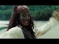 Matt Damon Chasing Captain Jack Sparrow