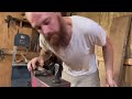 Making a hot cut tool, from a jackhammer bit.