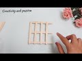 Popsicle Stick Crafts for Home / Icream stick Crafts / Craft Ideas #shorts #Craftideas