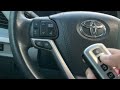 2015 Toyota Sienna XLE Honking while panic alarm is going off