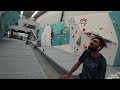 Pro Climber pretend to be a beginner at crowded gym in Sydney
