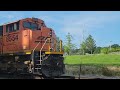 BNSF Coal Train in Arenzville, IL on 6/4/24
