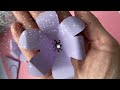 How to make paper flower very easy tutorial idea 🪻🌸😍🥰Como hacer una flor de papel