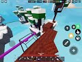 Playing bedwars after a while