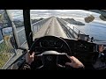 🇳🇴POV Truck Driving Scania R540 xT Northern Norway-Lofoten Island