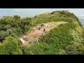 Drone footage from the top of Mount Arayat in Pampanga Philippines