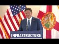 Governor DeSantis holds news conference in Lake County on infrastructure