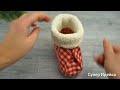 Christmas Boot! Immediately 4 Great Ideas BOOT from different materials