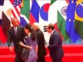 Modi and Obama at G 20 Summit Hangzhou