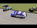 NASCAR Racing Crashes #39 - BeamNG Drive