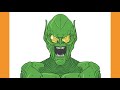 How to Draw GREEN GOBLIN | Spider-Man: No Way Home