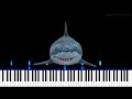 JAWS THEME | Full Orchestra Piano Tutorial - HARD