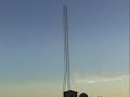 Radio Tower Collapses After Guy Wires Are Cut