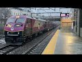 Boston area NEC railfanning. F40’s, roaring HSP46’s, hornshows, and Avelia test train. 1/24/24