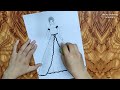 Learn How to Draw a Girl Step by Step with Muna Drawing Academy | Daily Drawing Tutorial |