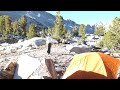 Our Campsite Near Big McGee Lake