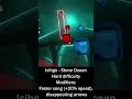 Beat Saber - Stone Ocean by Ichigo - Faster song + Disappearing arrows modifiers! #shorts