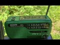 Degen DE13 - Daytime shortwave (SW) reception 13.00 GMT UK