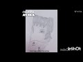 How to draw a boy with BTS mask / easy way to draw a boy wearing mask | #drawingtutorial
