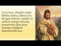 Santo Rosario: Misterios Gloriosos en latín (miércoles y domingos)