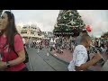 Space Mountain with Holiday Overlay Low Light Front Seat Omega 4K POV Walt Disney World 2022 11 14