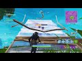 Fortnite gameplay with triple kill feed