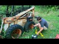 Fixing and Driving an old bobcat skid steer out of the woods