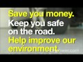 Save money - keep your tires properly inflated!